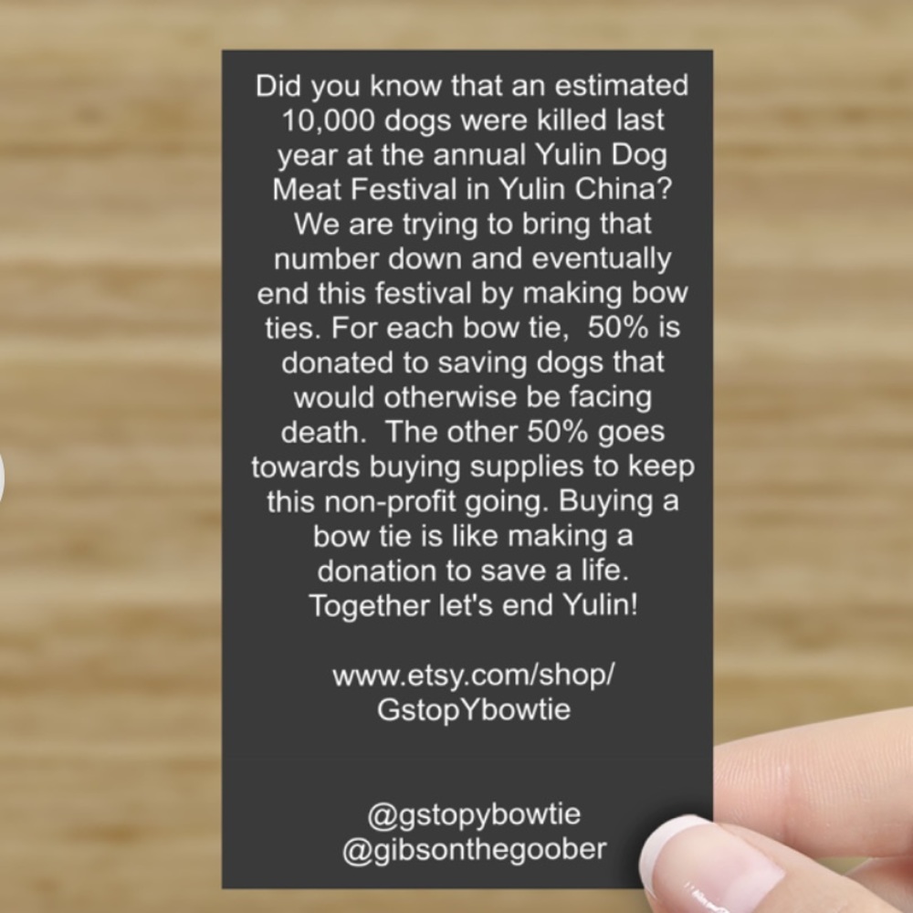 Let’s End The Dog Meat Trade!!